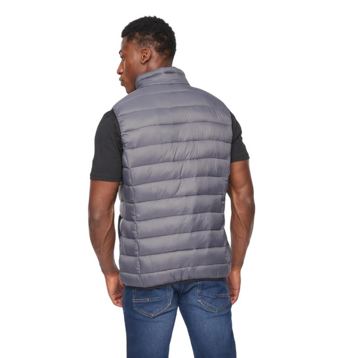Gilet Uomo Crosshatch Gattering Carbone 3/3