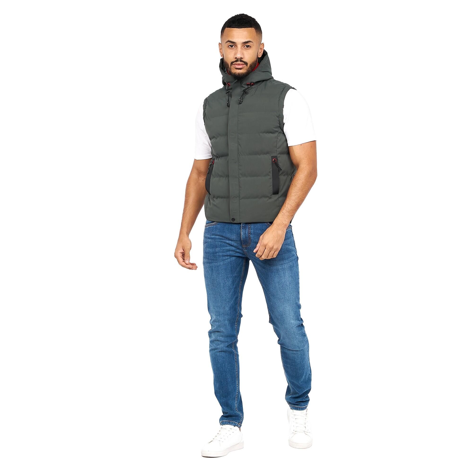 Veste Sans Manches KAMPLEYS Homme (Olive Foncé) 4/5