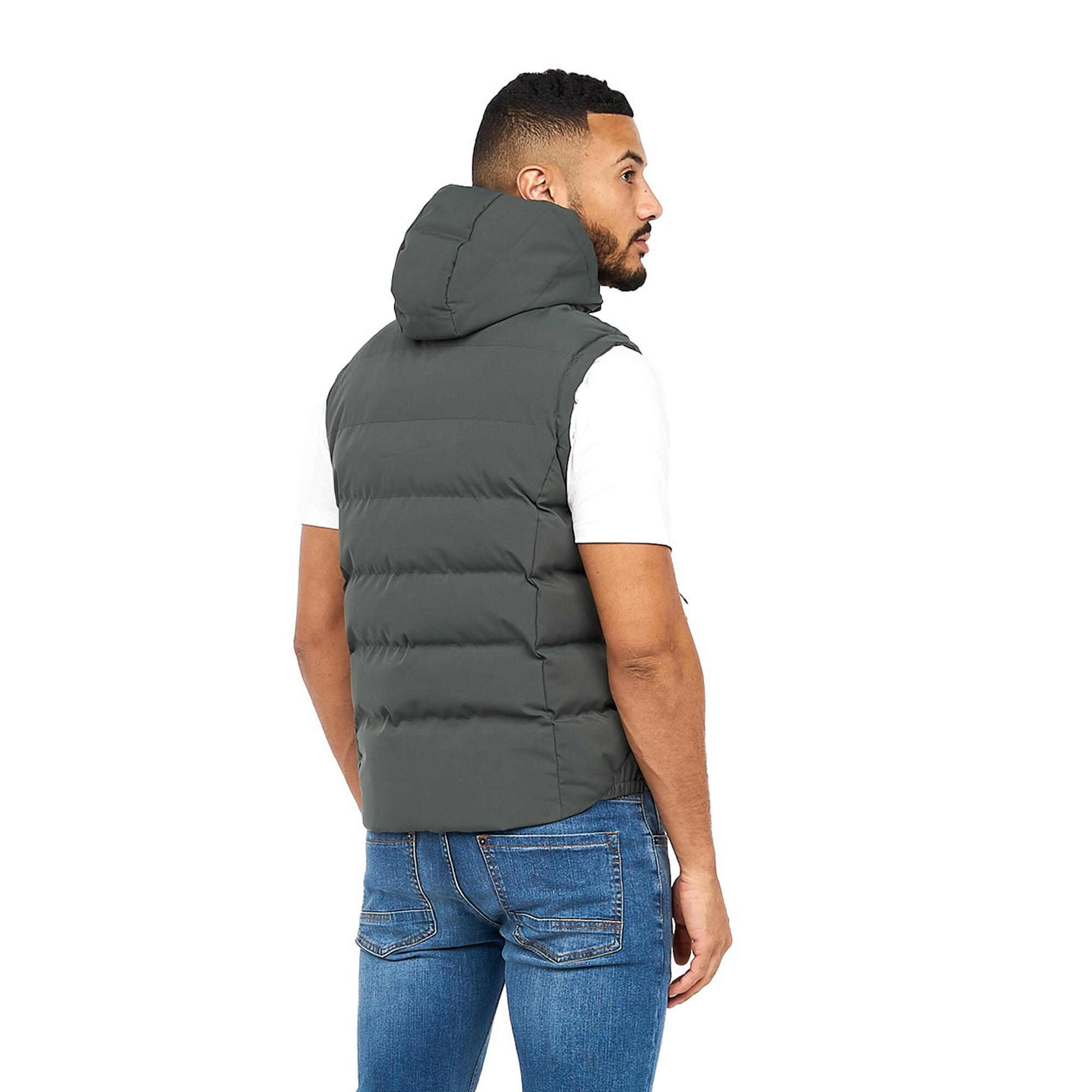 Veste Sans Manches KAMPLEYS Homme (Olive Foncé) 3/5