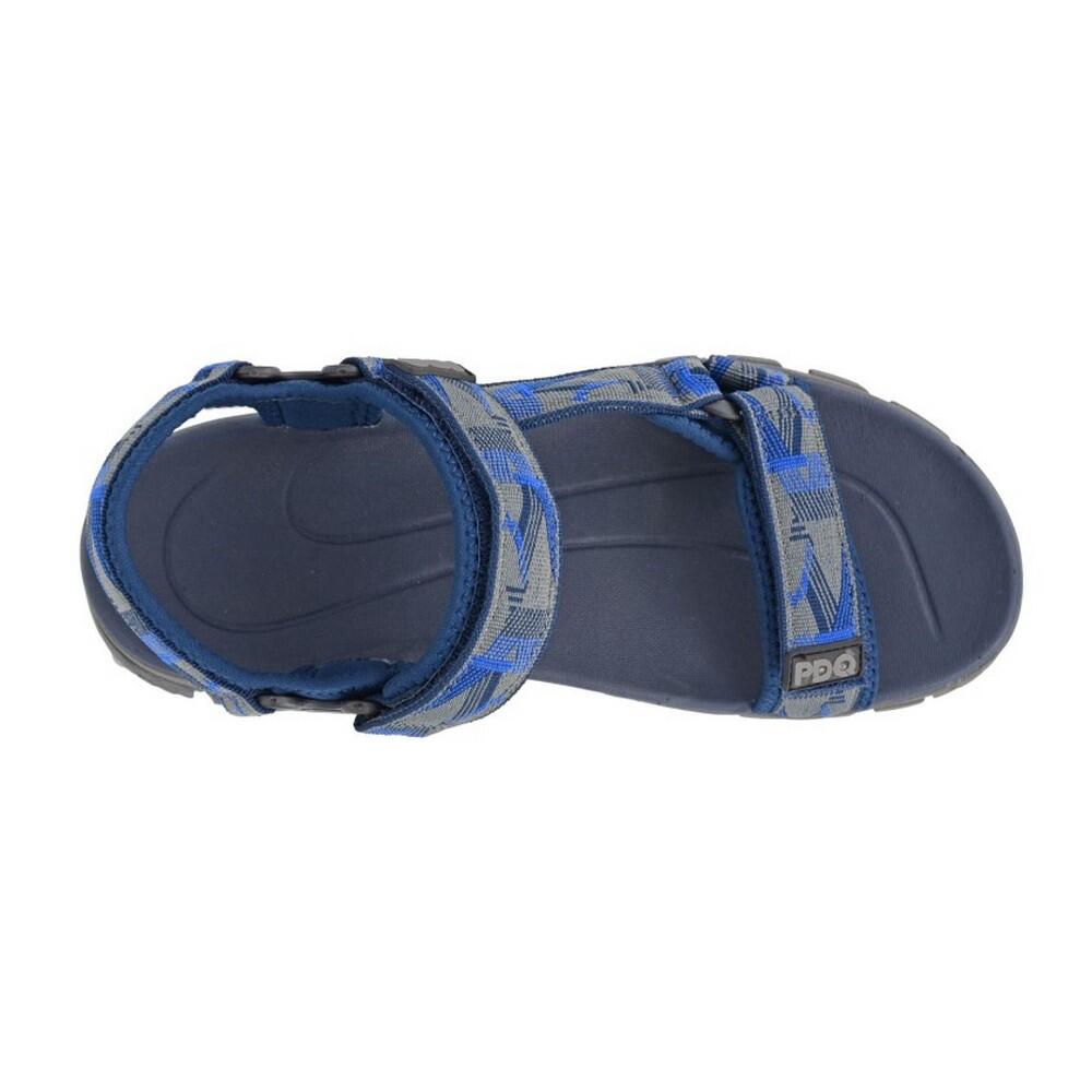 Sandali Logo Uomo PDQ Blu Navy Grigio 2/3