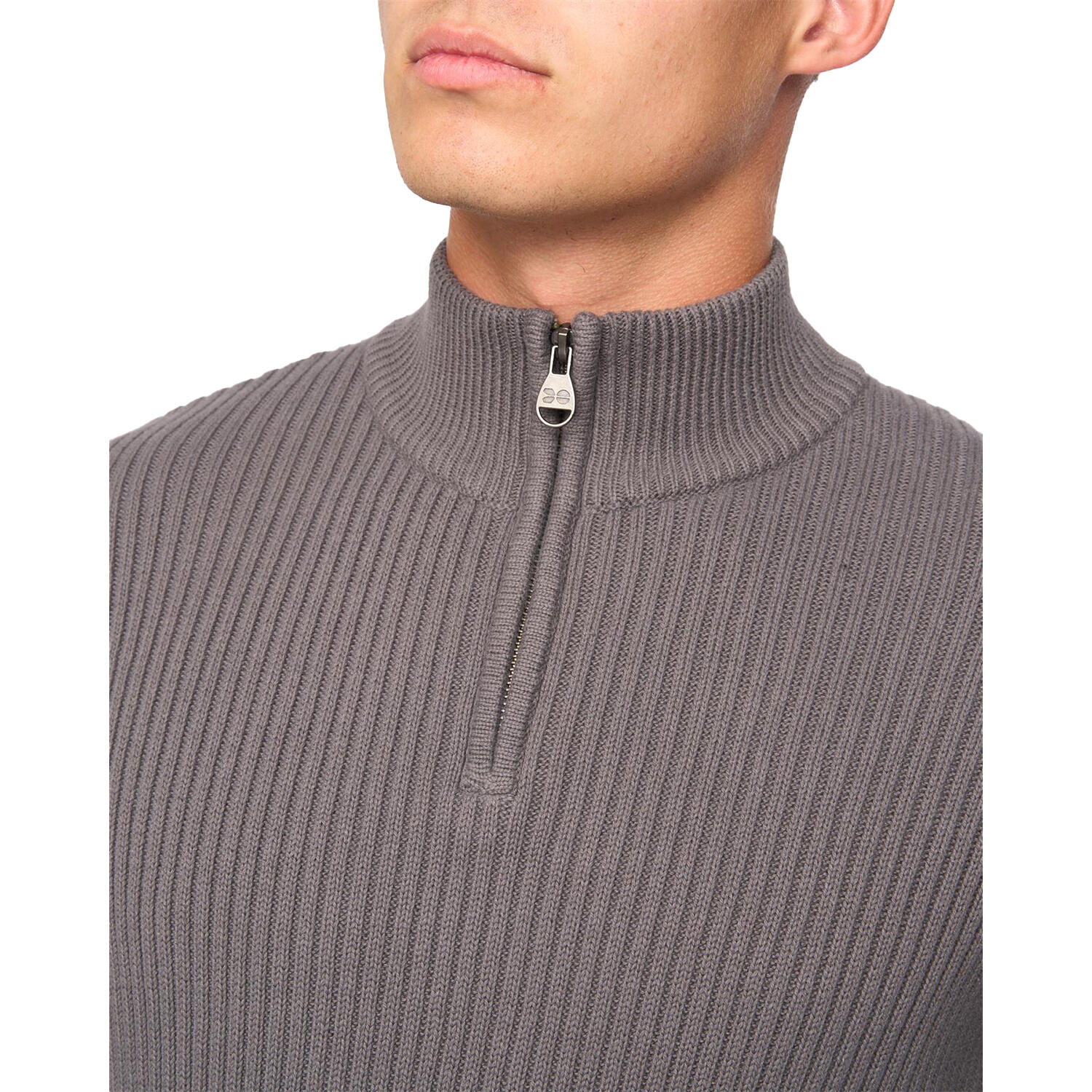 Pull HAVALINE Homme (Gris Charbon) 4/4
