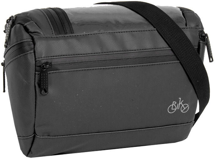 BIKE Waterdichte Carbon Fietstas met Schouderhengsel - 5L Zwart