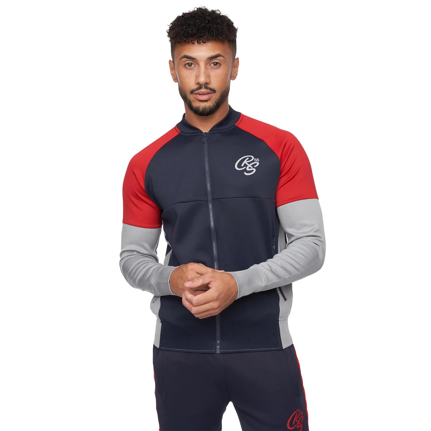 Mens Brayden Tracksuit (Navy) 4/4