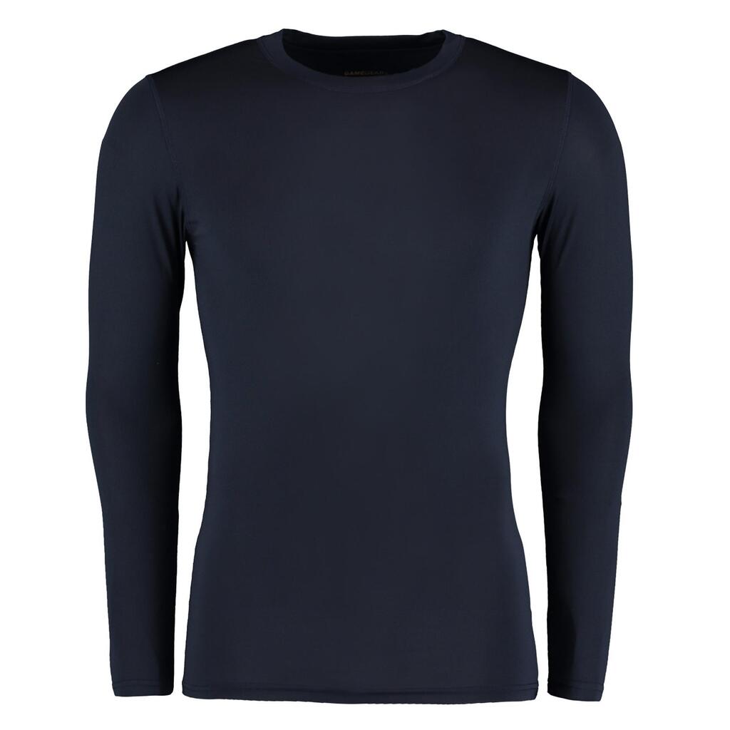 ® Mens Warmtex® Long Sleeved Base Layer / Mens Sportswear (Navy Blue)