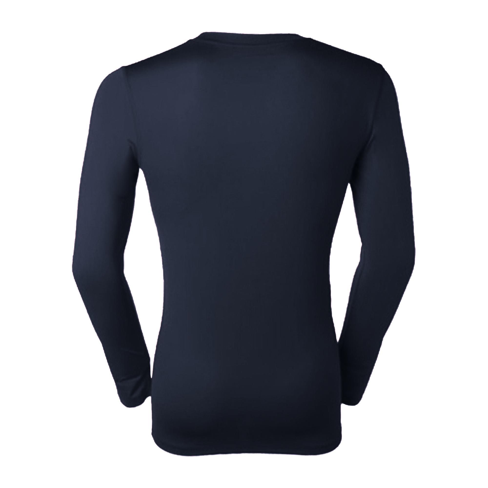 ® Camada base masculina Warmtex® Long Sleeved / Roupa esportiva masculina (Azul 2/3