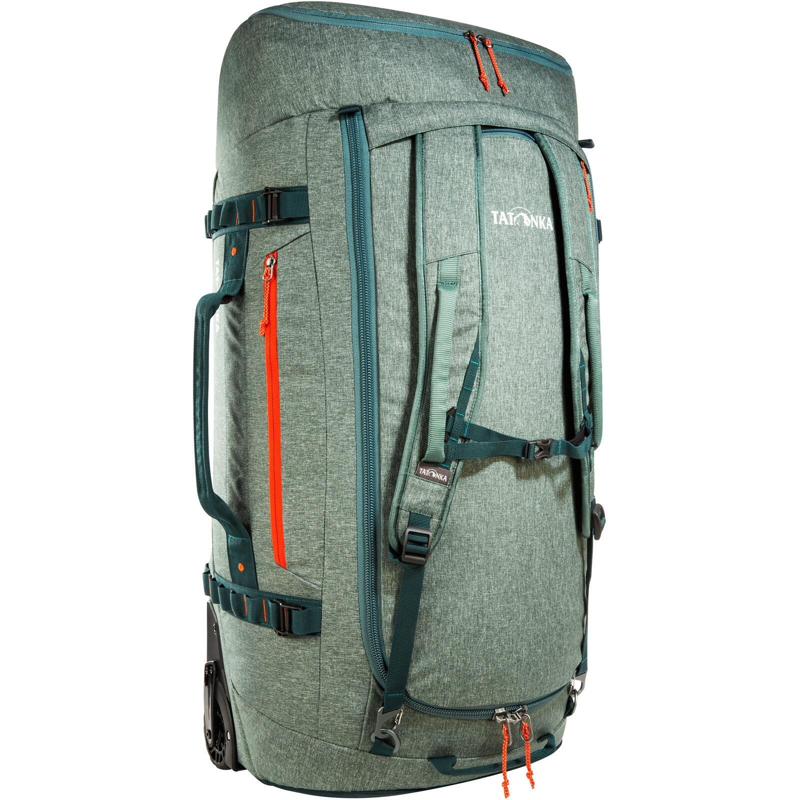 TATONKA faltbare Rollen-Reisetasche Duffle Roller 105 sage green
