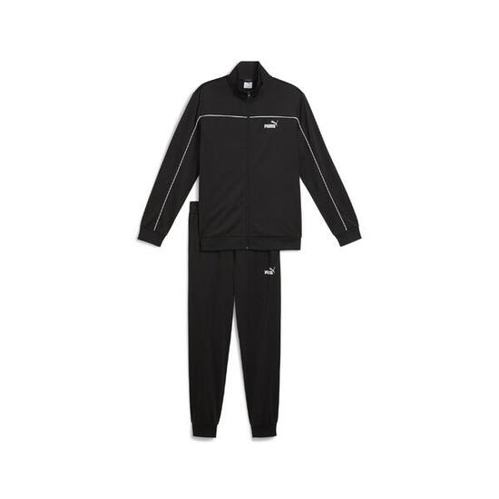 Survêtement en poly à liserés Homme PUMA Black