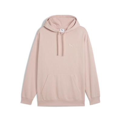Essentials elevated uniseks hoodie puma rose quartz pink