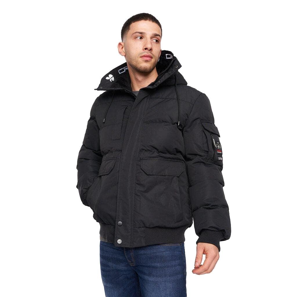 Mens Milwaka Padded Jacket (Black) 3/4