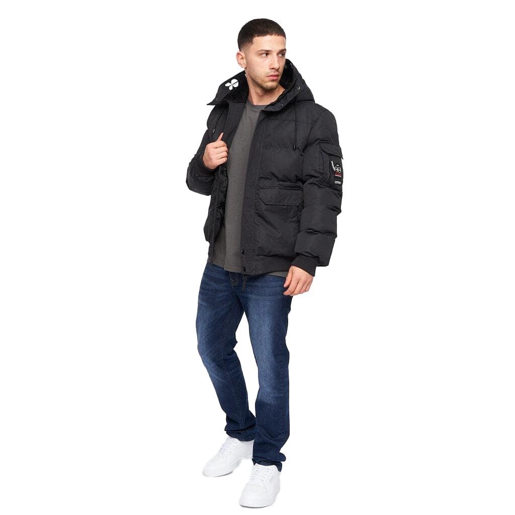 Mens Milwaka Padded Jacket (Black) 4/4