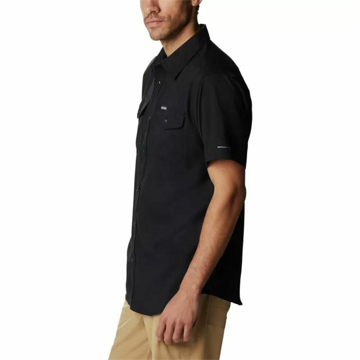 Camicia Columbia Utilizer™ II Solid Short Nero 3/5
