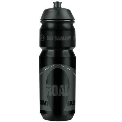 Bidon road large 750 ml zwart
