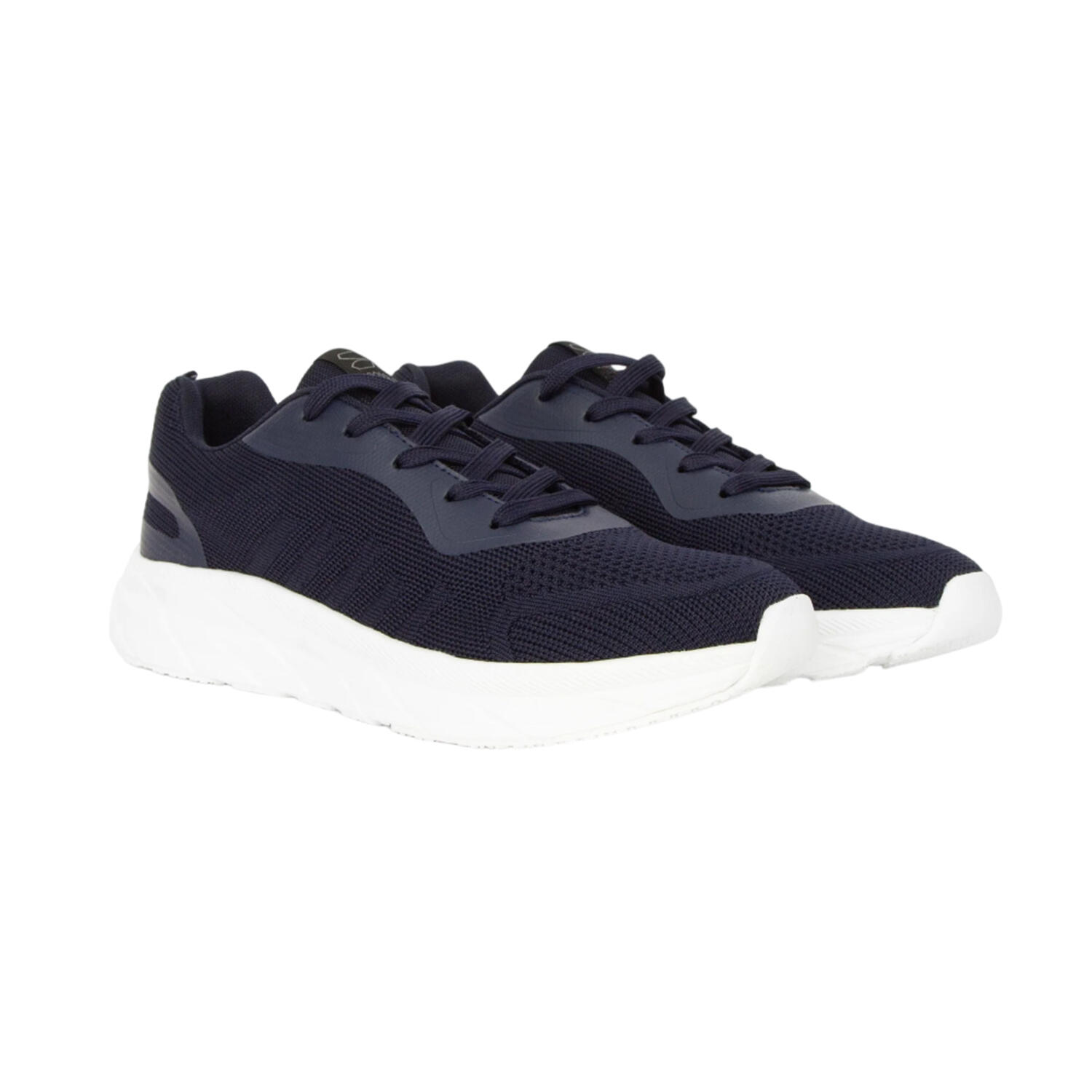 navy blue / white