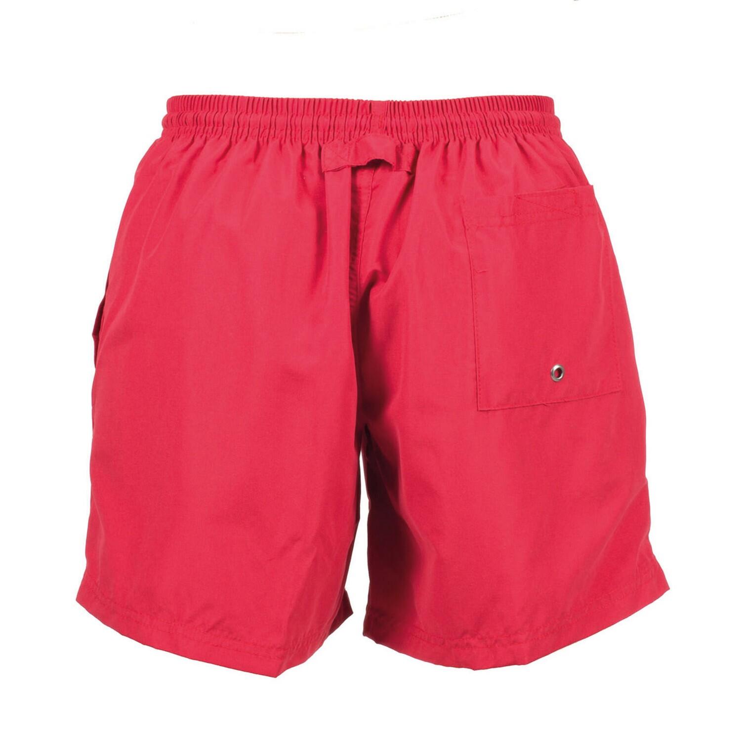 Womens/Ladies All Purpose Shorts (Red) 2/3