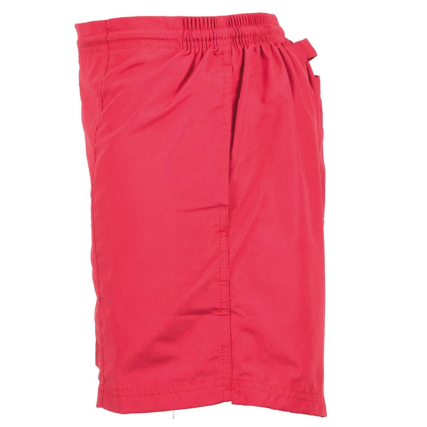Womens/Ladies All Purpose Shorts (Red) 3/3