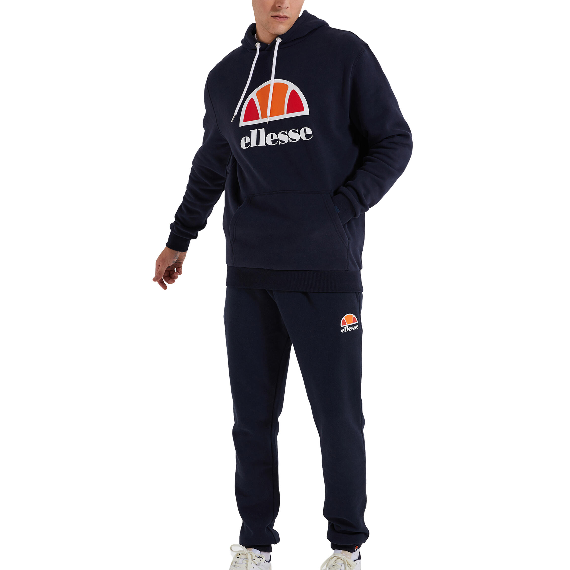 Pantalone Lungo Sportivo Ellesse Ovest Jog Blu scuro 2/5
