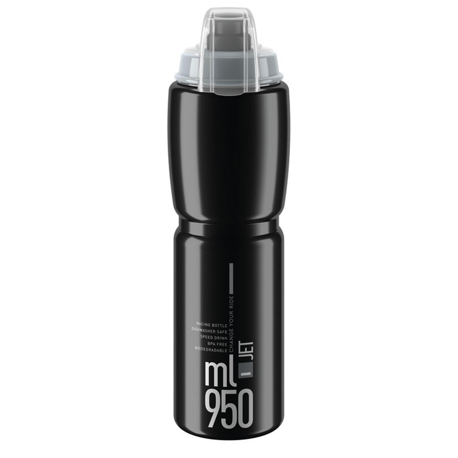 ELITE Borraccia Elite Jet Plus 950 ml Nera