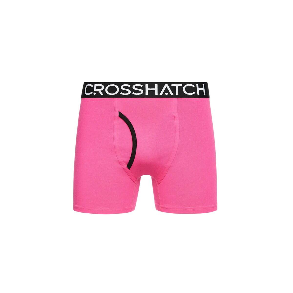 Mens Trioglow Bright Boxer Shorts (Pack of 3) (Black) 3/4