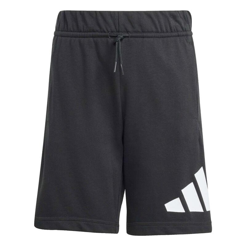 Set adidas alb/negru junior - tricou și pantalon scurt