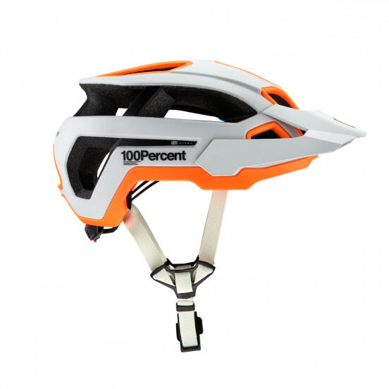 100% Altec Fidlock Orange / Grey Helmet