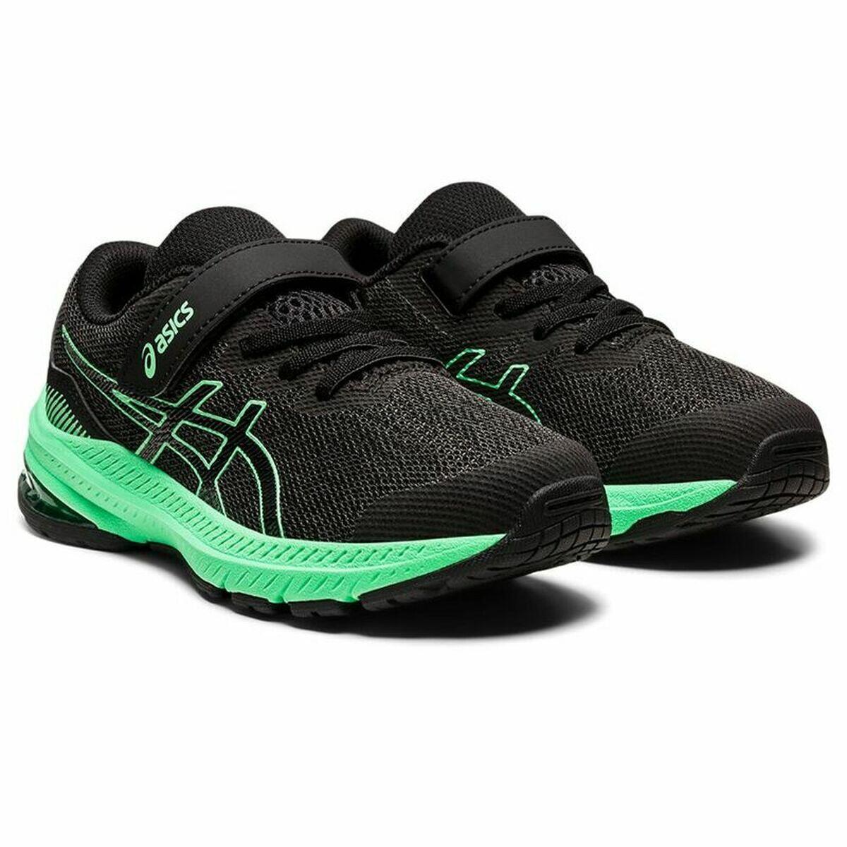 Chaussures de Running pour Enfants Asics GT-1000 11 Noir/Vert 5/5