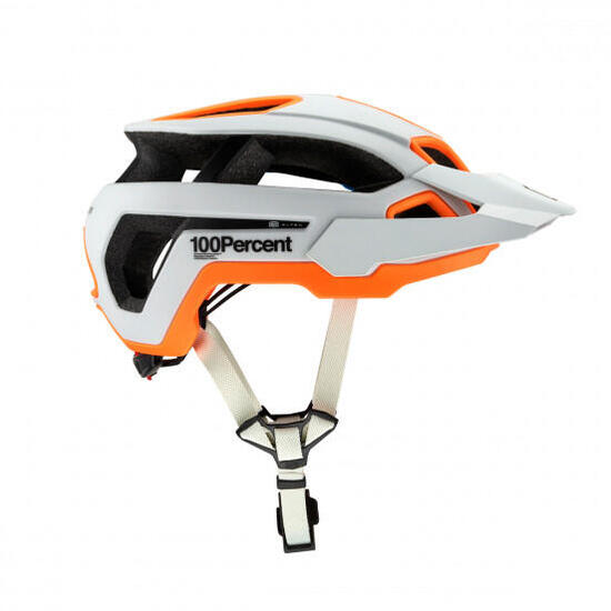 100% Altec Fidlock Helmet Orange / Grey