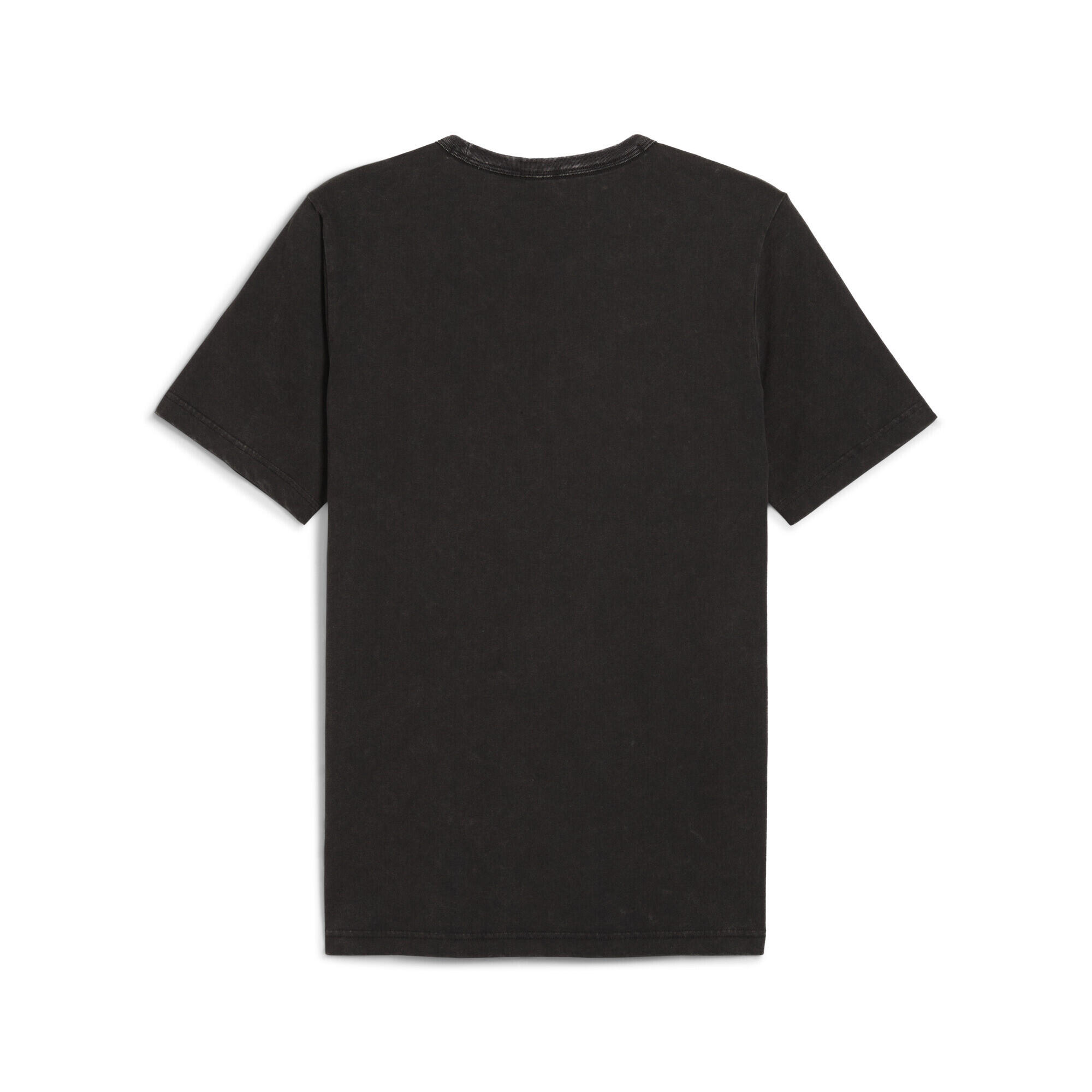 Pánské turistika tričko s krátkým rukávem Washed T-Shirt PUMA Black 5/7
