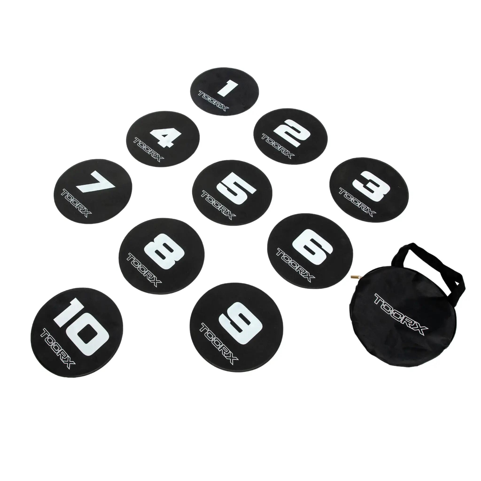 TOORX Agility Dots - Set van 10 stuks