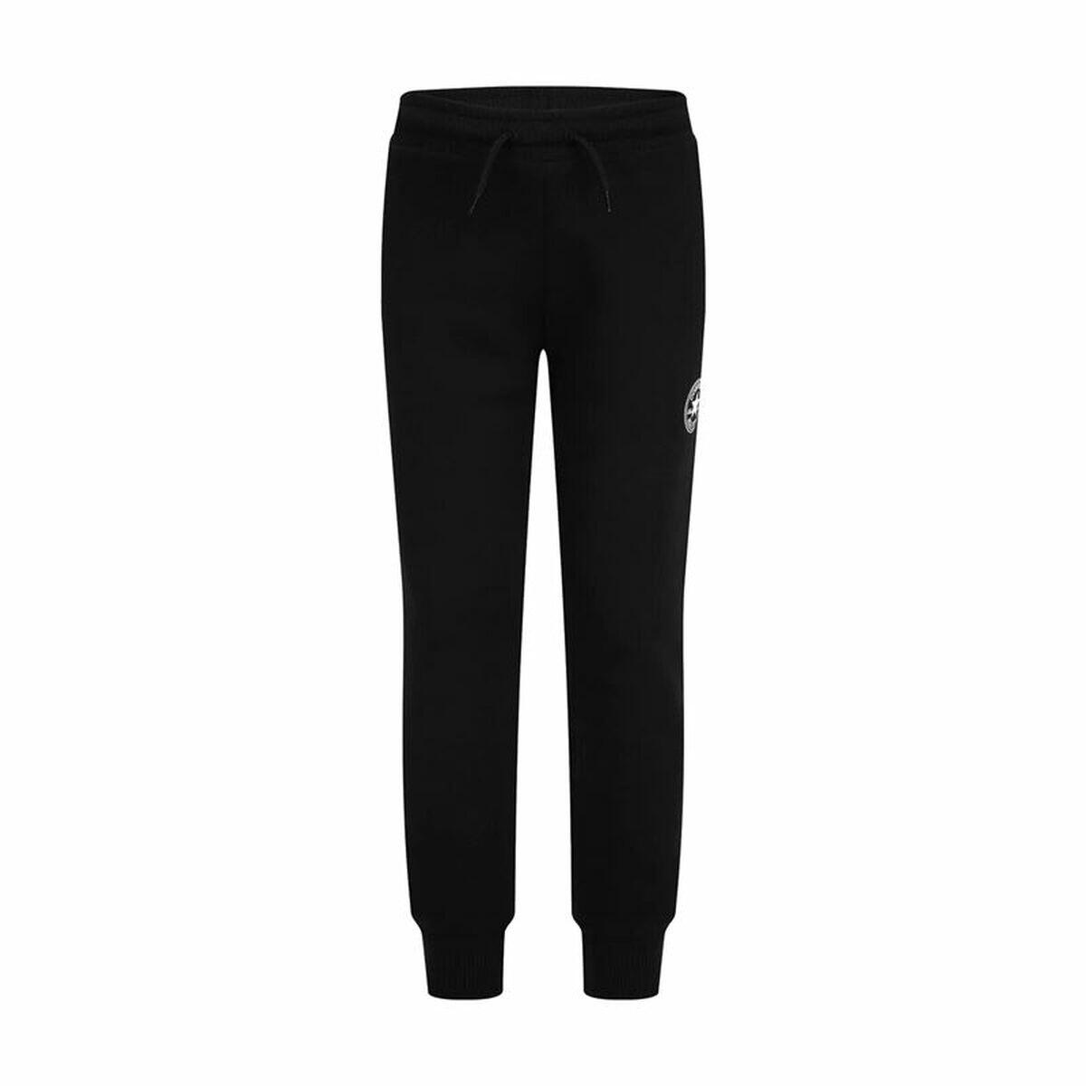 Pantalons de Survêtement pour Enfants Converse Signature Noir 1/5