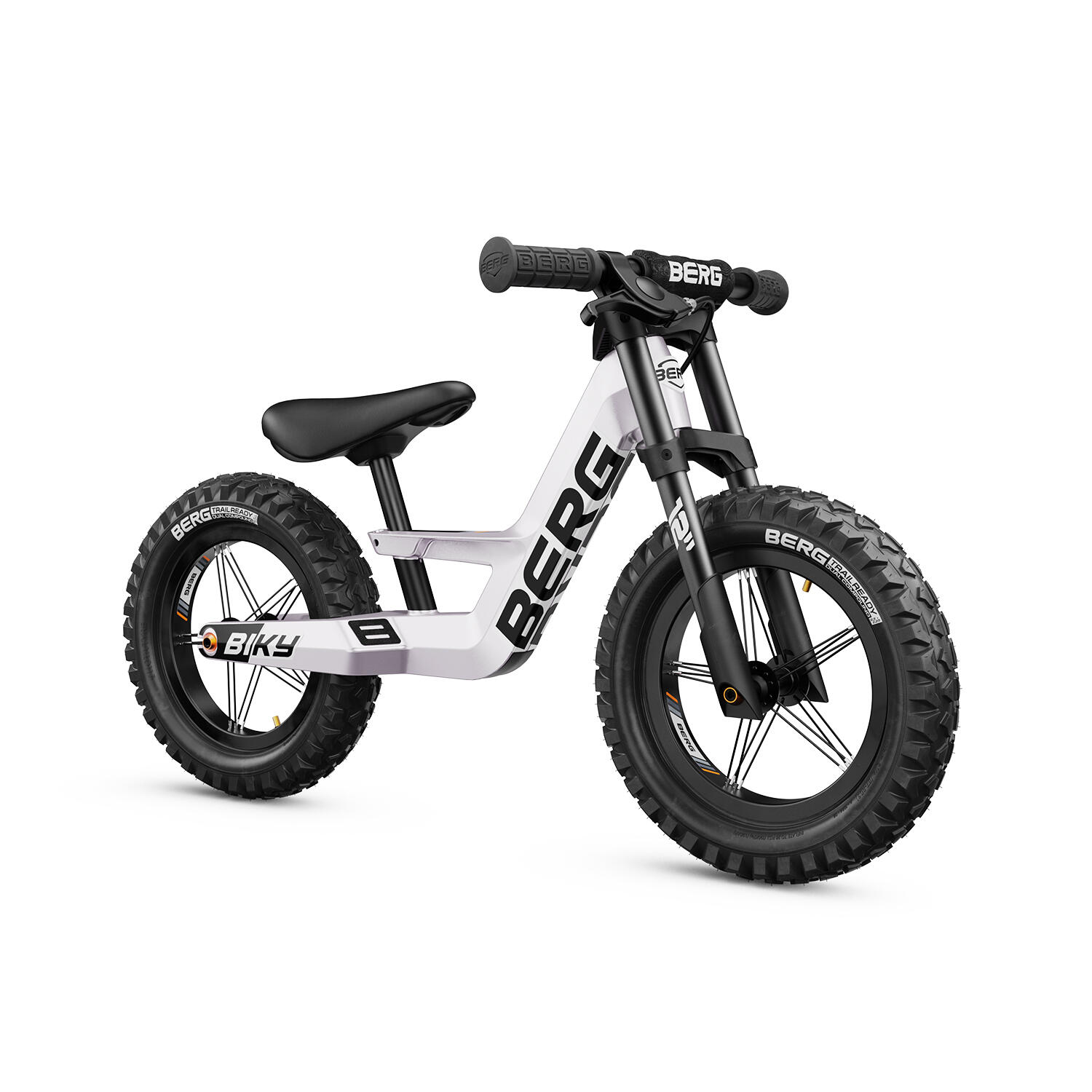 Loopfiets met Handrem BERG Biky Cross Wit 1/7