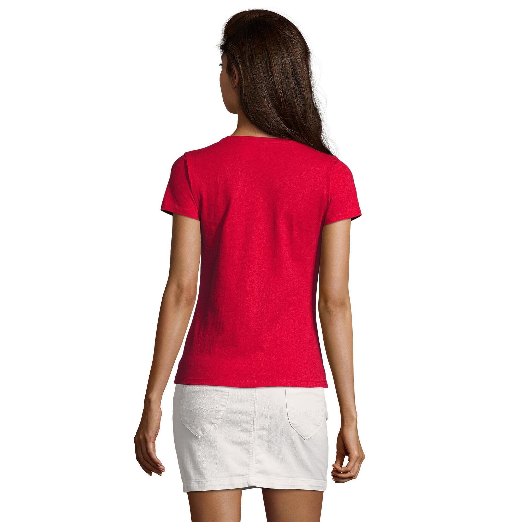 Tshirt IMPERIAL Femme (Rouge) 2/3