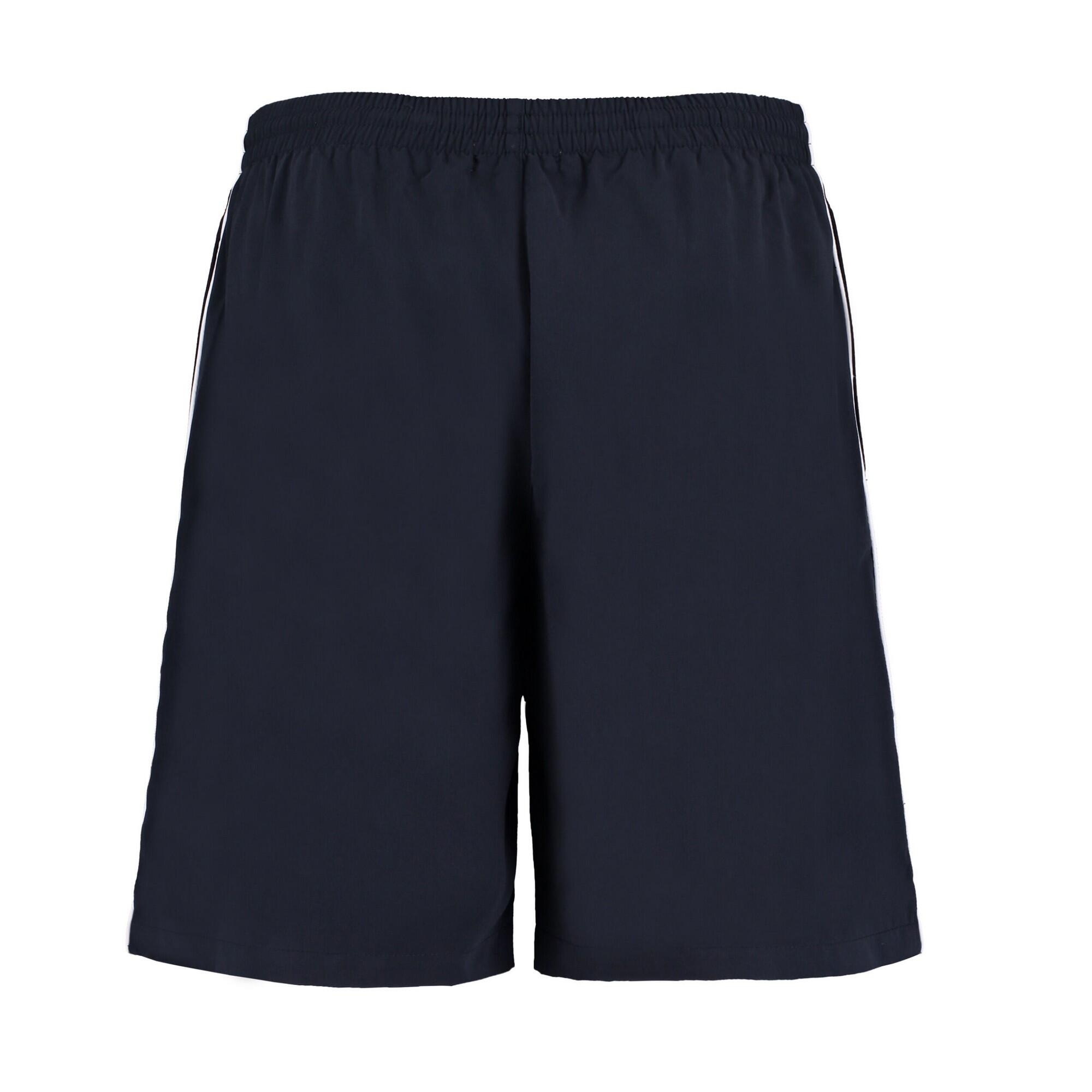 Mens Track Shorts (Navy/White) 2/3