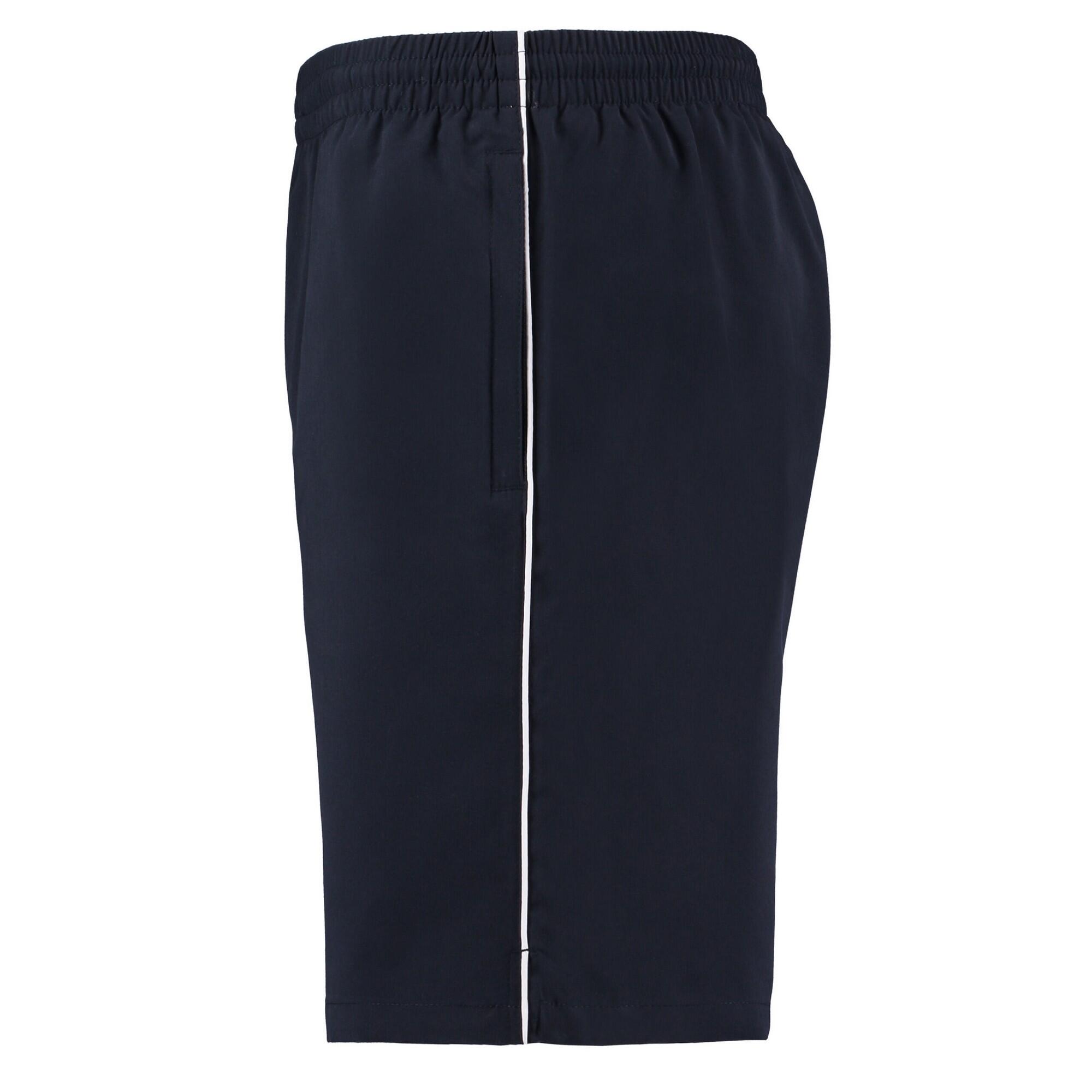 Mens Track Shorts (Navy/White) 3/3
