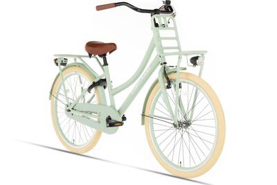 Cortego transporter meisjesfiets 22 inch - groen - kinderfiets