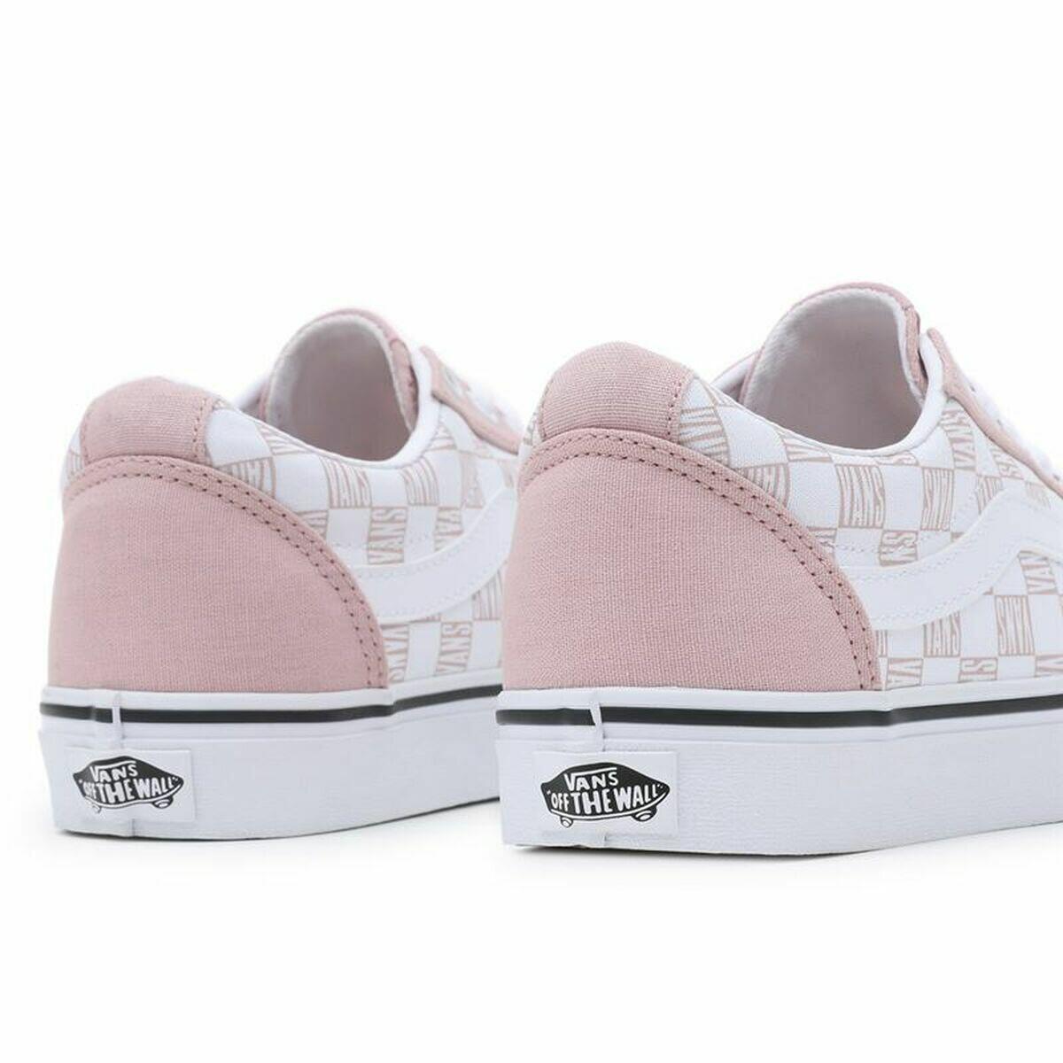 Ténis Casual de Mulher Vans Ward Cor de Rosa 5/5