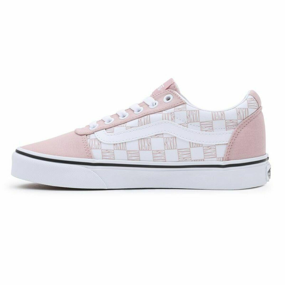 Ténis Casual de Mulher Vans Ward Cor de Rosa 2/5