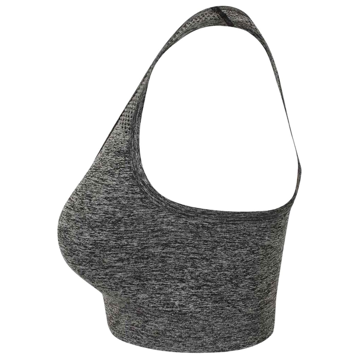 SportBH Nahtlos für Damen Dunkelgrau 3/3