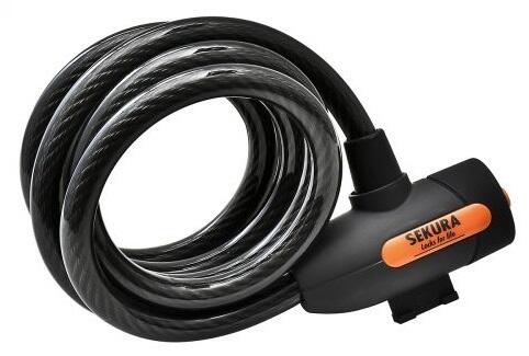SEKURA Sekura KB 202 Kabelslot 10mm x 185cm met houder