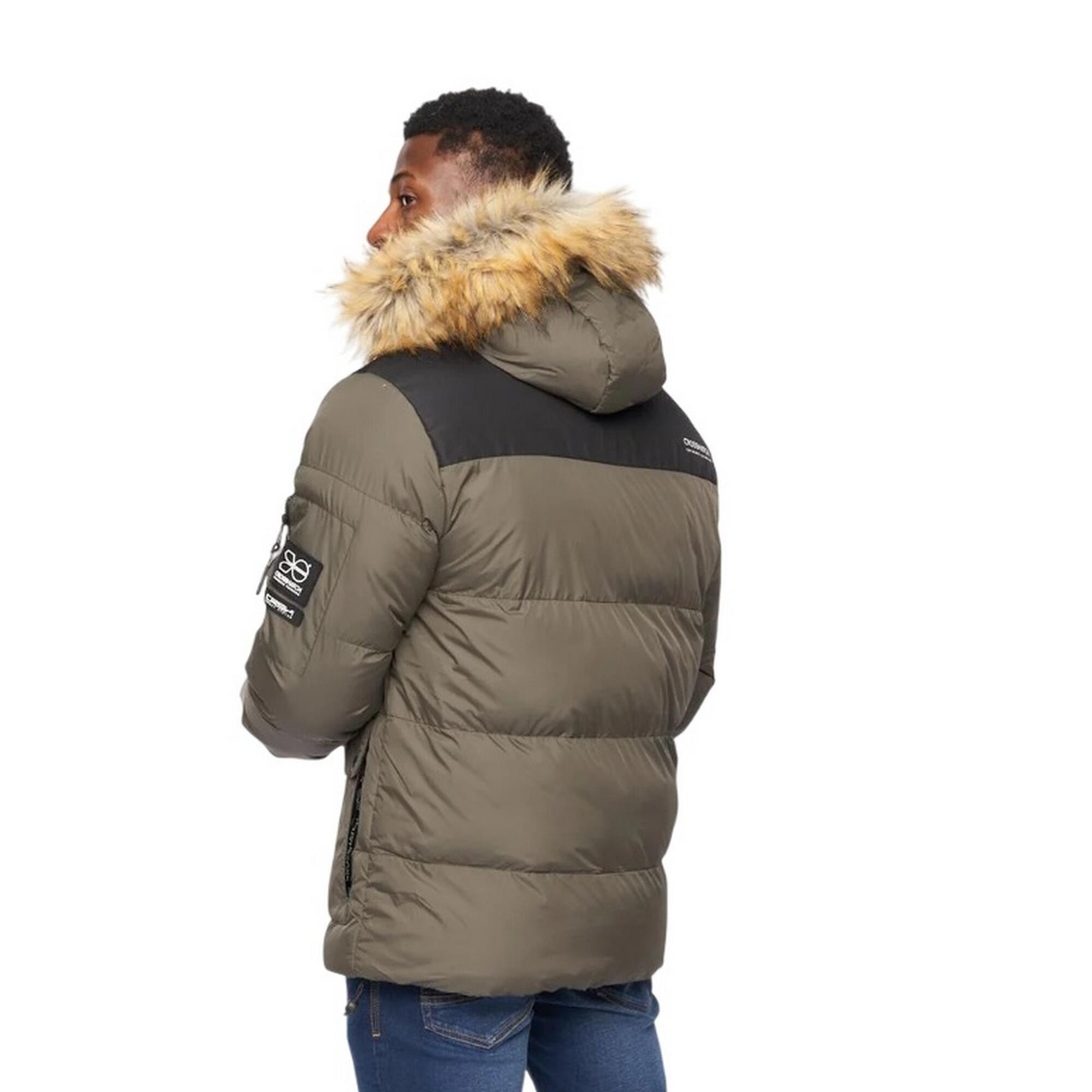 "Bentlays" Jacke mit Kapuze für Herren Oliv 3/3