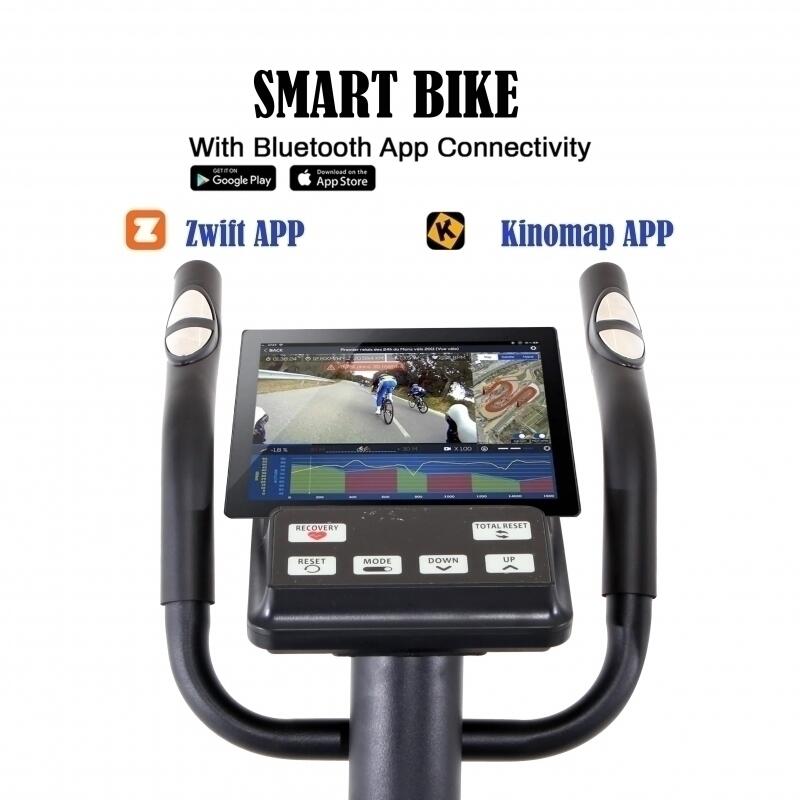 Bicicleta magnetica eliptica FitTronic® Atletic 1000E