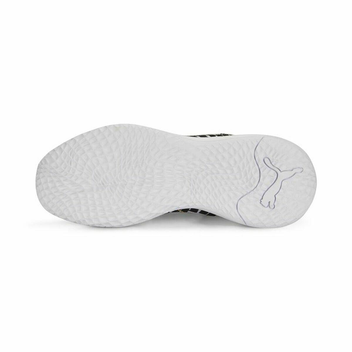 Zapatillas de Baloncesto para Adultos Puma Playmaker Pro Mid Blanco 3/5