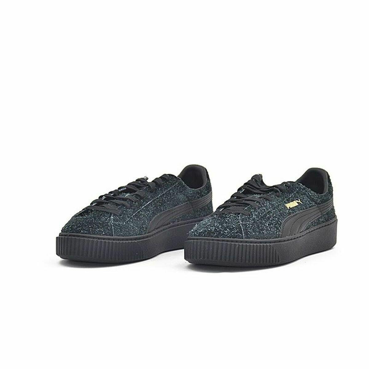 Chaussures de sport pour femme Puma Suede Platform Eletal Noir 4/5