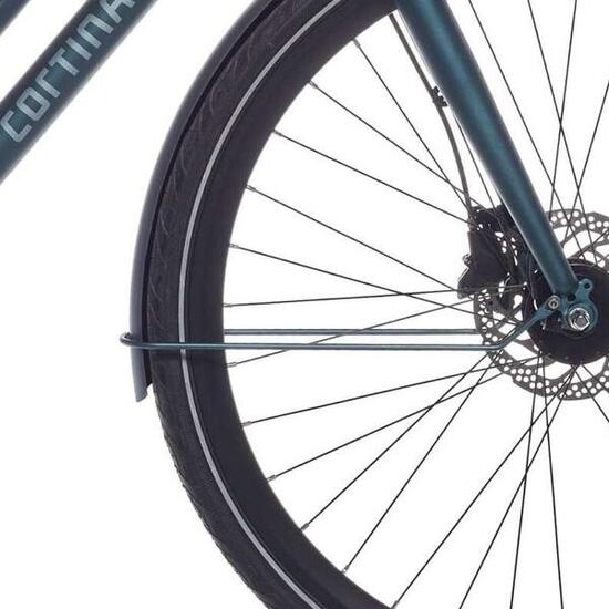 Supporto parafango anteriore Cortina 28 Mozzo 355mm Irish Blue Matt