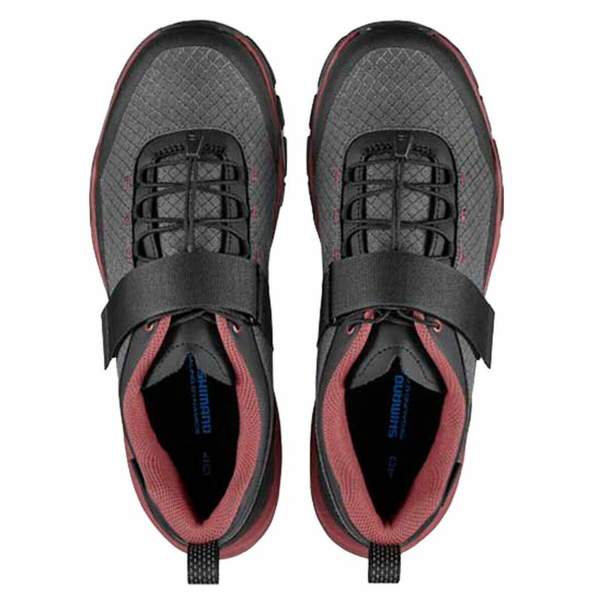 SHIMANO Donna - Scarpe da ciclismo EX500W, nero 5/7