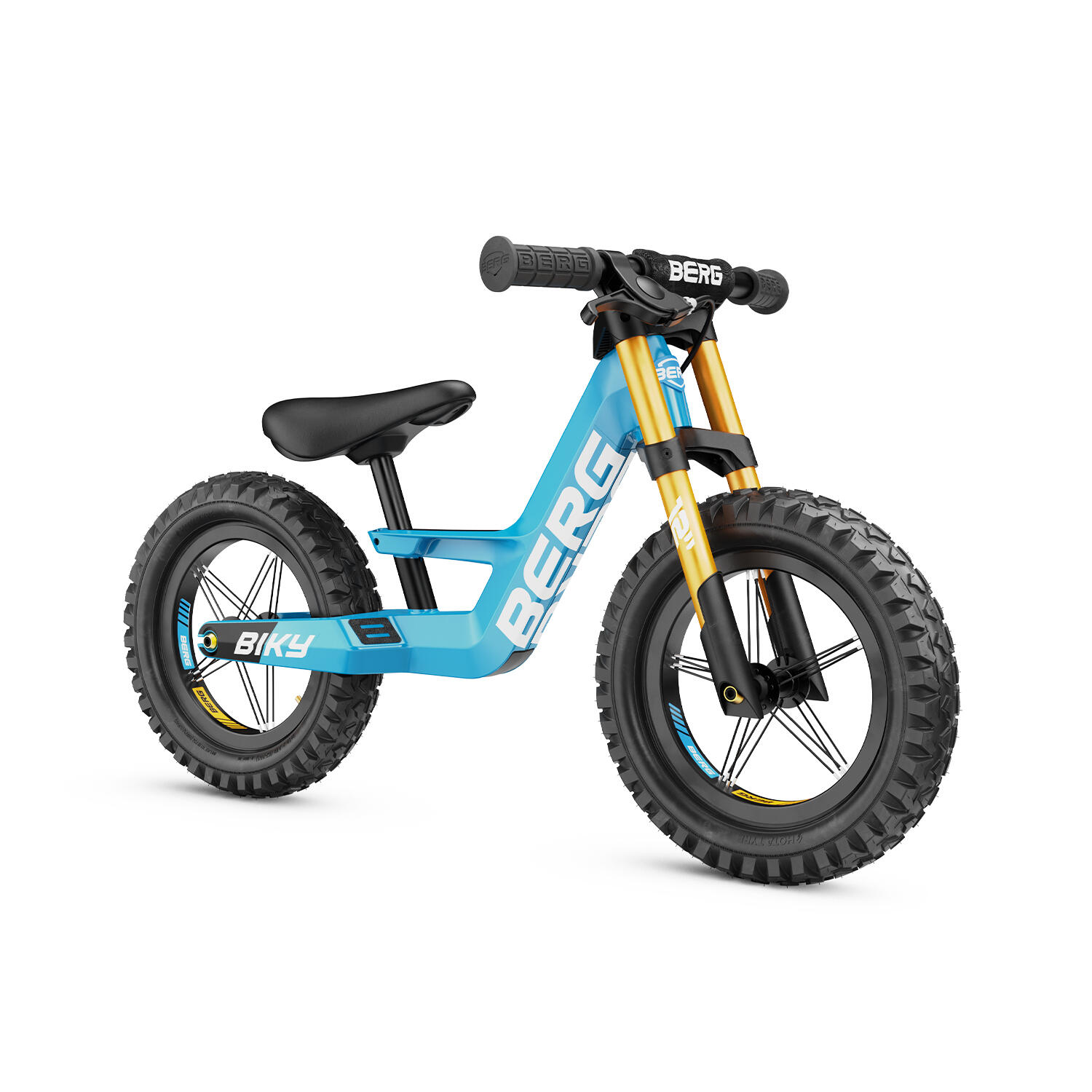 Loopfiets met Handrem BERG Biky Cross Blauw 1/7