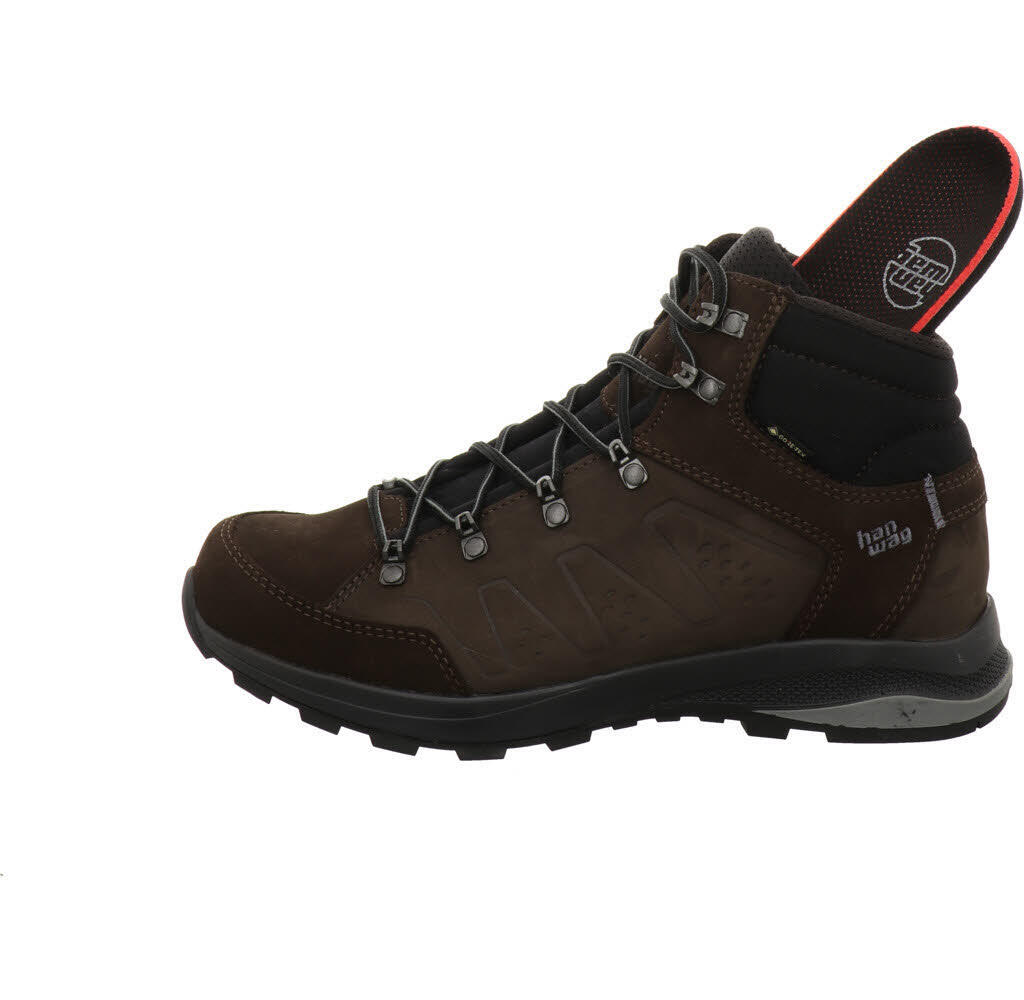 Hanwag Damen Torsby Mid SF Men GTX Wanderschuh Echtleder in braun 6/6