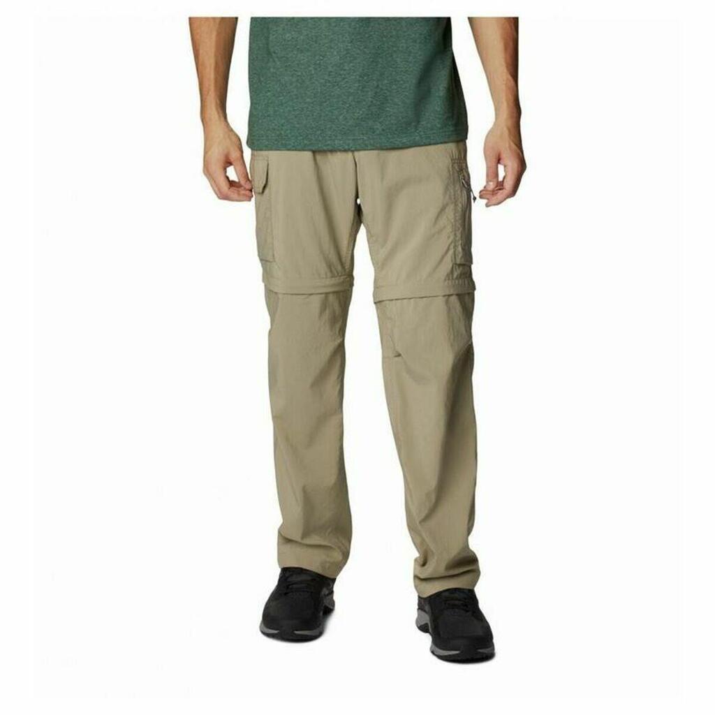 Long Sports Trousers Moutain Columbia Silver Ridge Utility Convertible Brown
