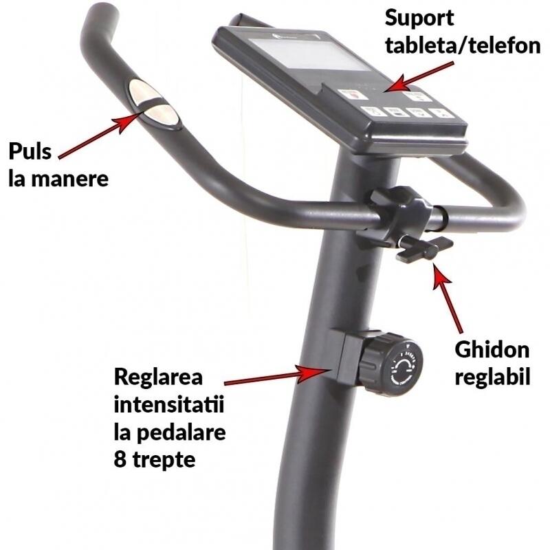 Bicicleta magnetica FitTronic® Atletic 1000B