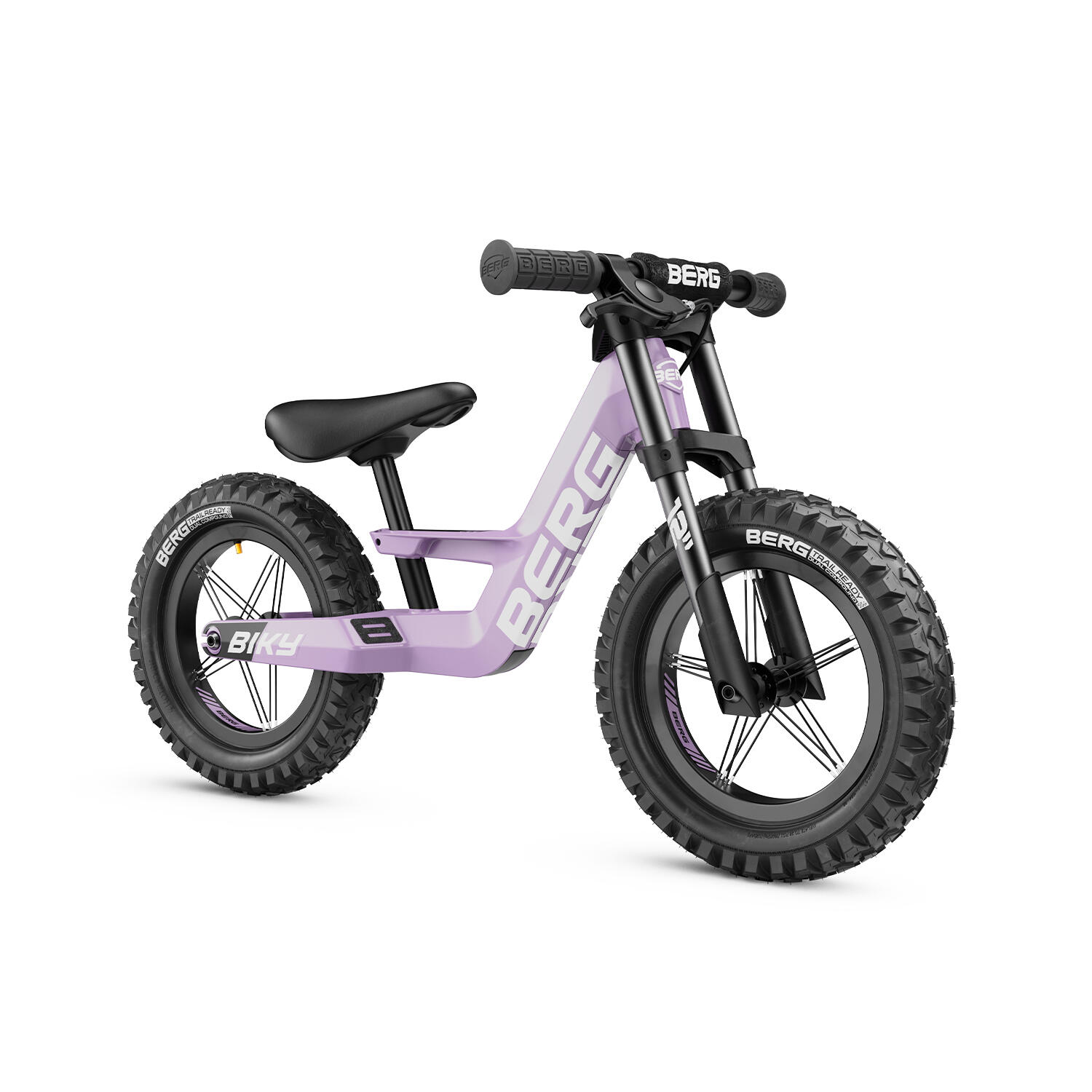 Loopfiets met Handrem BERG Biky Cross Paars 1/7