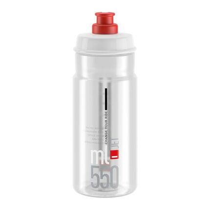 Bidon Jet Clear Czerwony 550ml, Elite